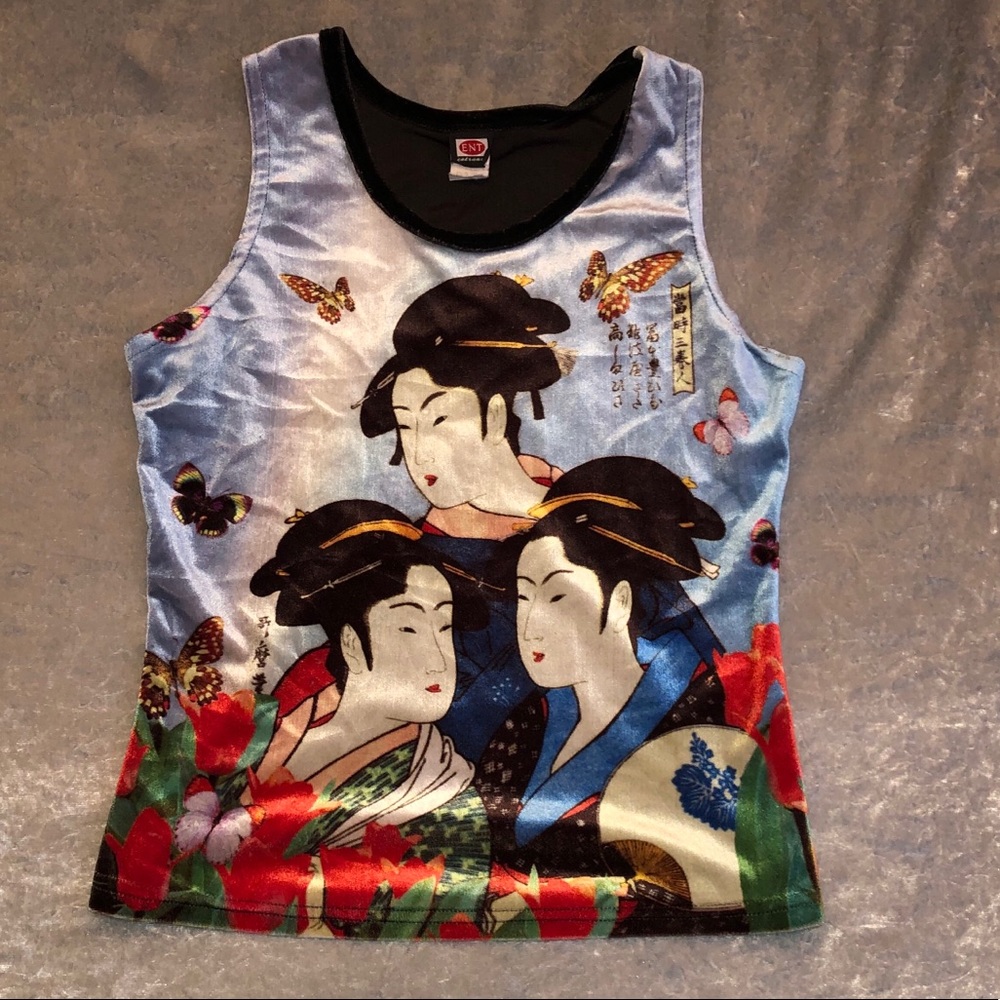 Super Vintage Geisha Tank